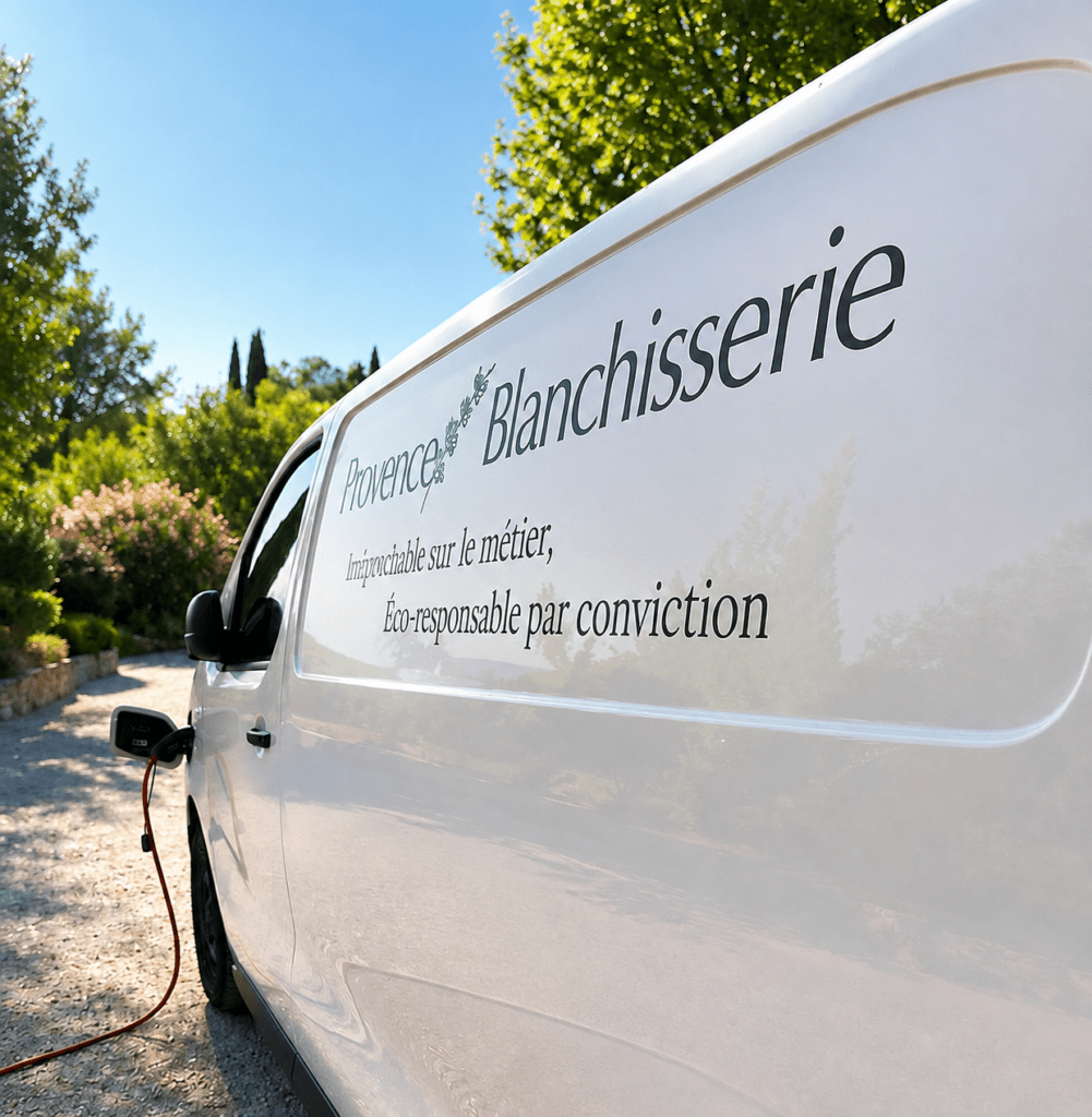 Fourgon Provence Blanchisserie